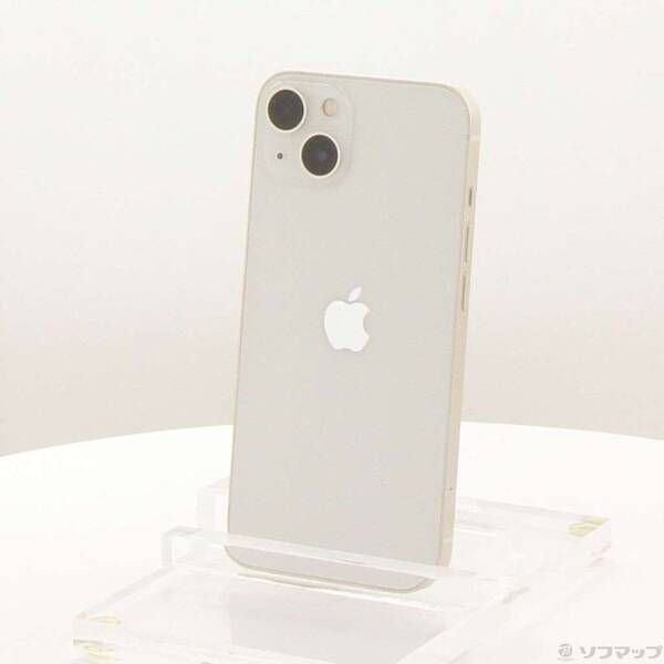 ソフマップ 〔中古品〕 iPhone13 128GB スターライト MLND3J／A SIMフリー【305】