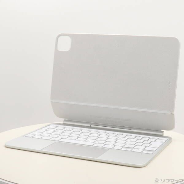 ソフマップ 〔中古品〕 11インチiPad Pro(M4)用 Magic Keyboard 日本語 ホワイト MWR03J／A【258】