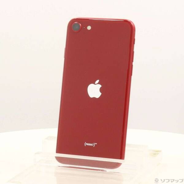 ソフマップ 〔中古品〕 iPhone SE 第3世代 64GB プロダクトレッド MMYE3J／A SIMフリー【352】