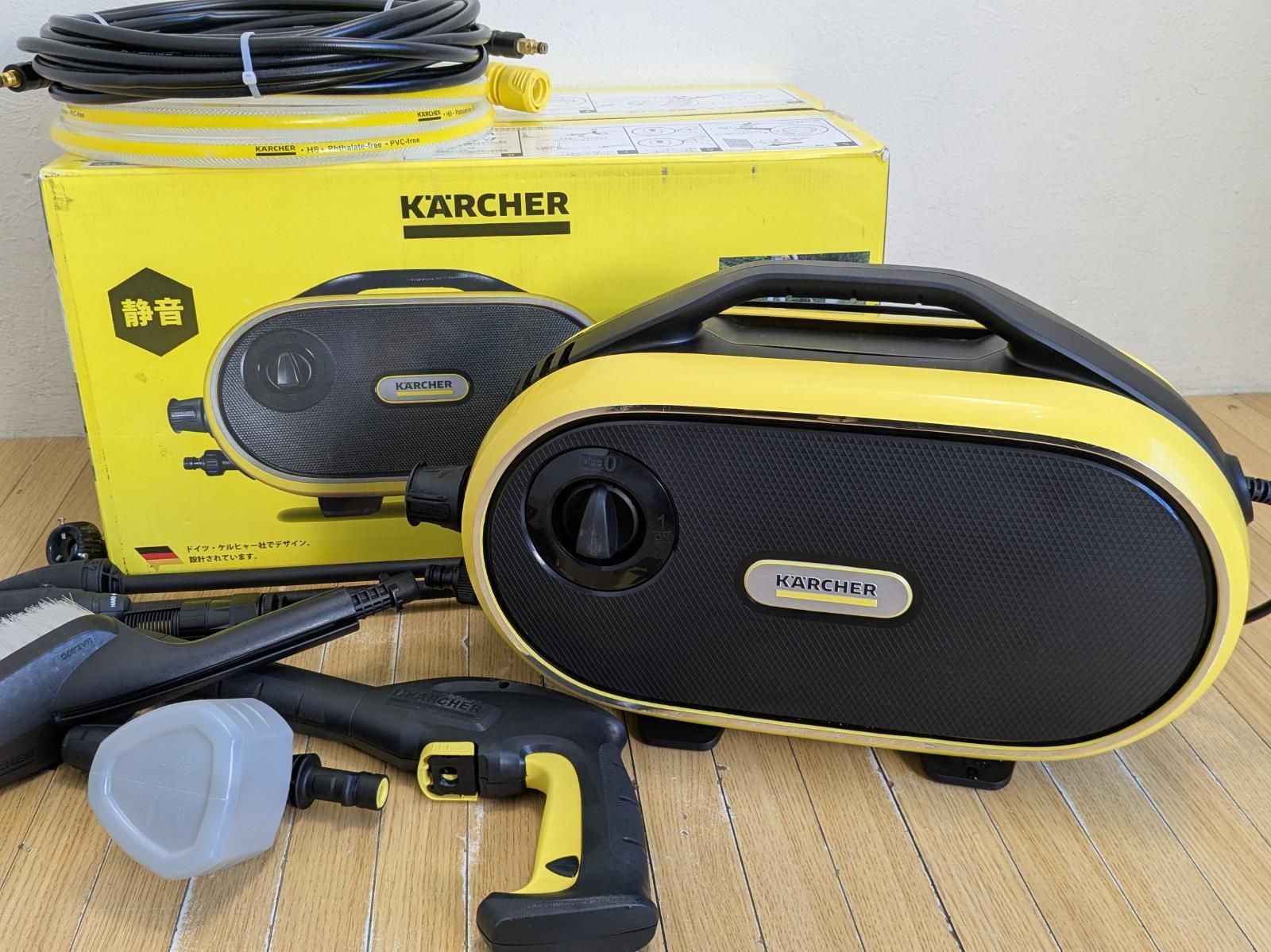 【中古美品】ケルヒャー　JTKサイレントプラス　1.600-901.0 KARCHER ケルヒャー 高圧洗浄機 JTK Silent PL サイレント 1.600-901.0