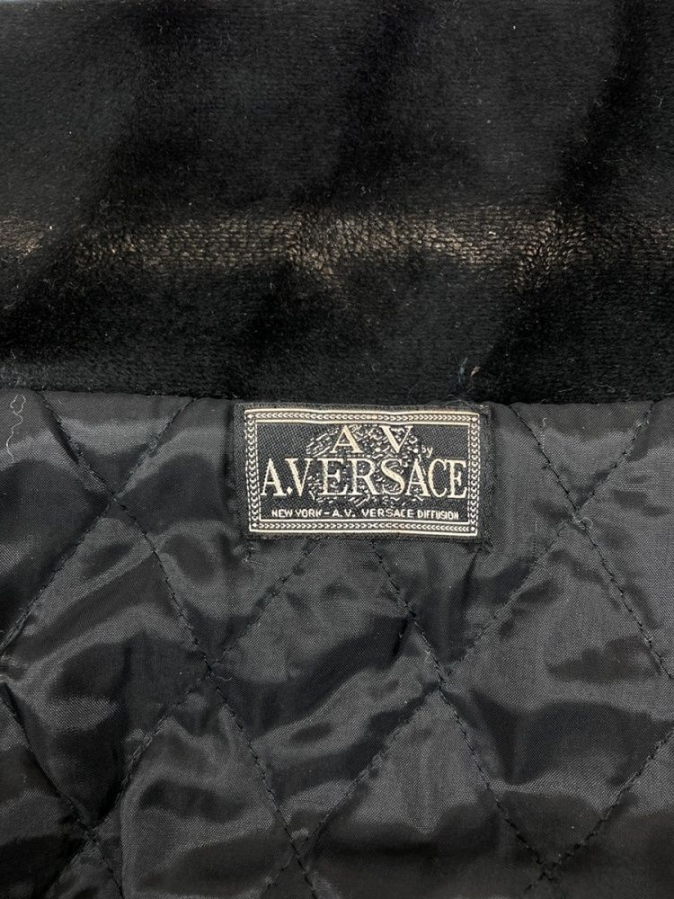 ヴェルサーチ VERSACE Velour Long Jacket ベロア ロング ジャケット