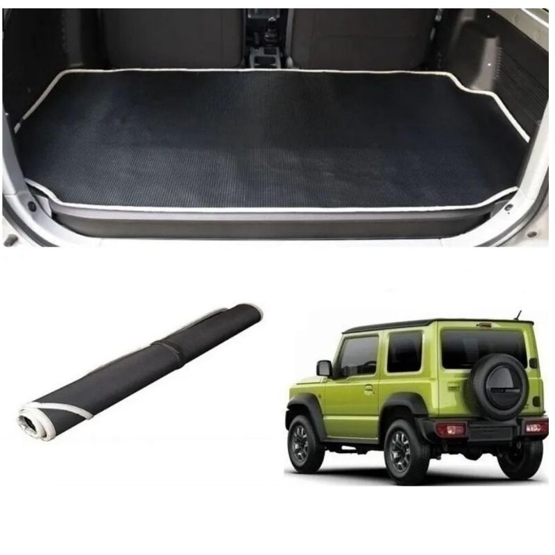 送料無料 スズキ ジムニー Jimny ジムニーシエラ Jimny Sierra JB64 JB74 2019年以降対応 ラゲッジマット トランクマット カーゴマット PVC製 防水 防汚 滑り止め 荷室保護 汚れ防止 傷防止 丸めて収納 車内すっきり