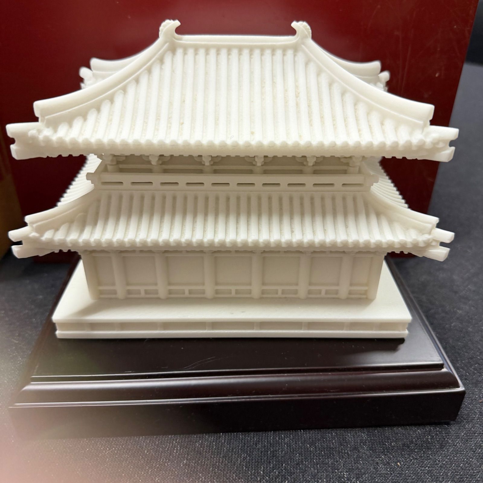 旧統一教会 善霊堂 建築模型 大理石 置物 世界平和統一家庭連合
