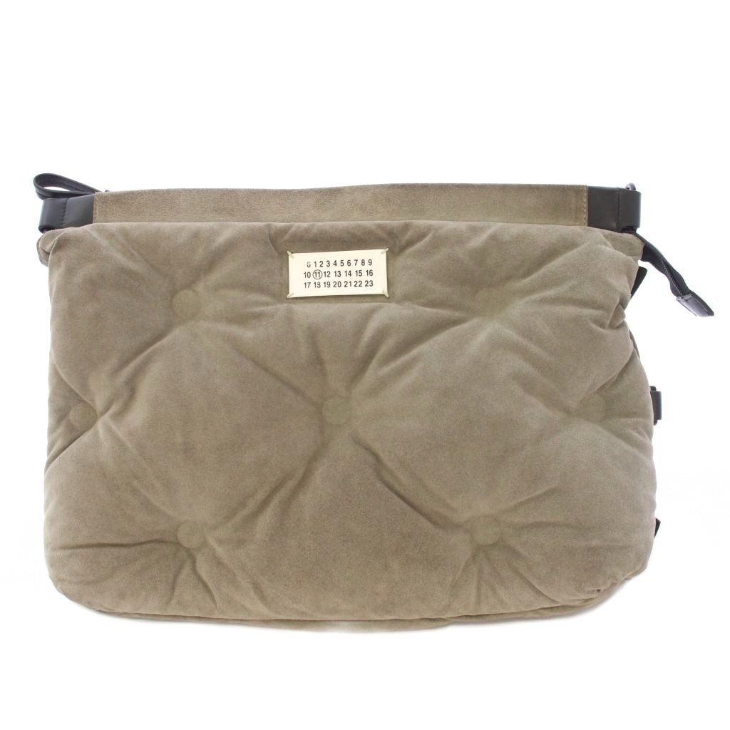 Maison Margiela 11 Maison Margiela 11 Glam Slam Second Bag Clutch Bag Logo Greige/BB