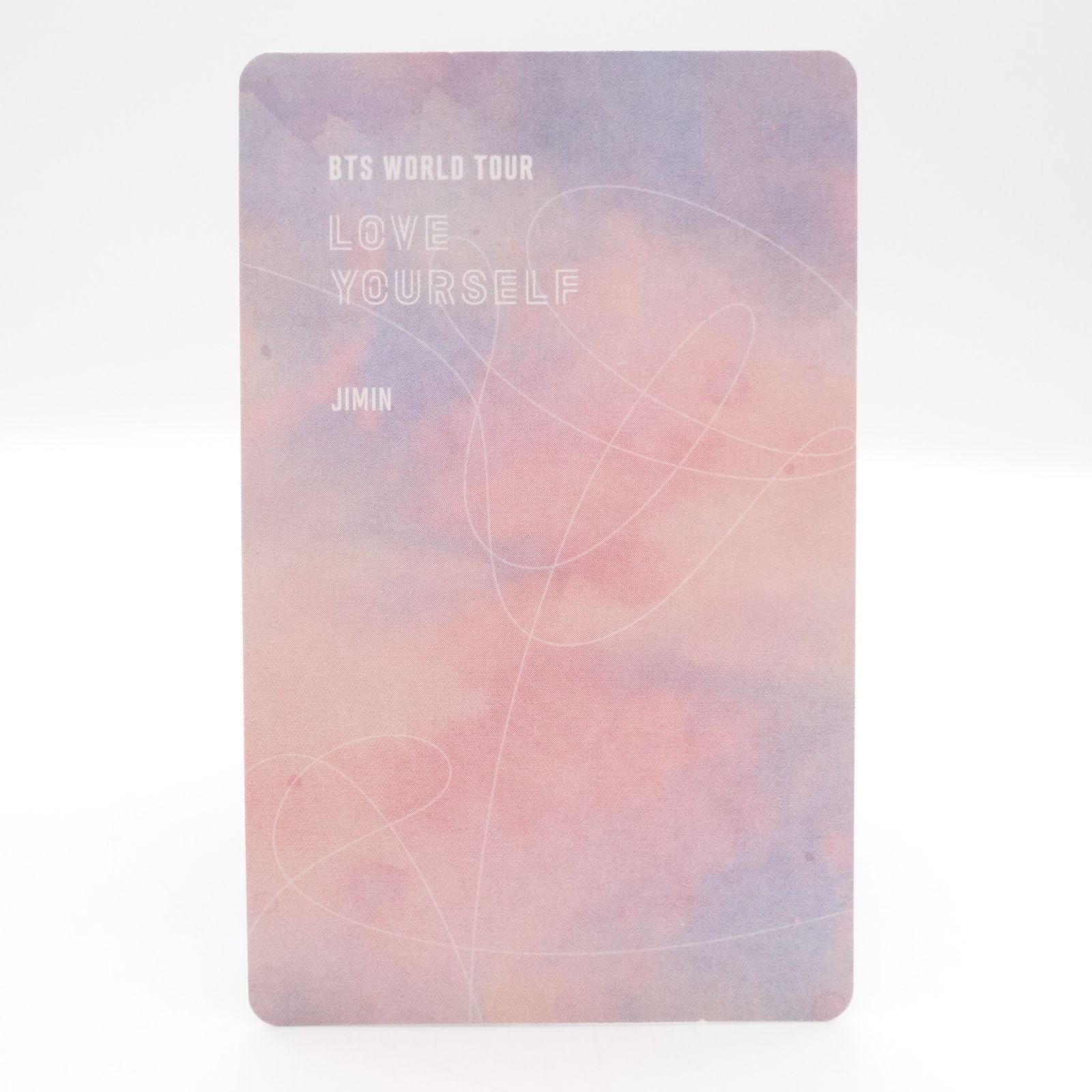 BTS ジミン LOVE YOURSELF DVD LYS トレカ フォト カード JIMIN 防弾
