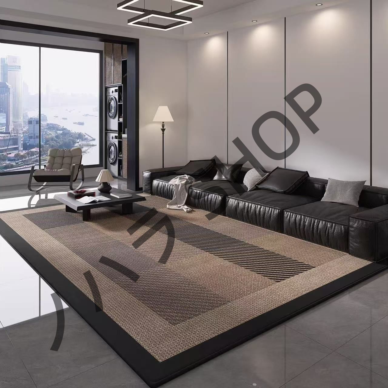 200*300cm/カーペット 滑り止め付き ラグマット ベッドルーム リビングルーム 寝室の部屋 /多機能使用 マット カーペット #A147