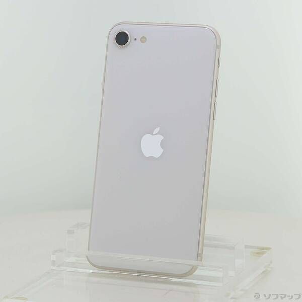 ソフマップ 〔中古品〕 iPhone SE 第3世代 64GB スターライト MMYD3J／A SIMフリー【305】