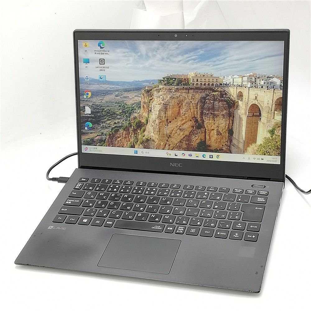 サマーセール 大赤字覚悟 Wi-Fi有 タッチパネル 中古ノートパソコン NEC GN1643WGF Core i5 8265U 8GB 256GB 高速SSD 無線LAN Windows11 Office済
