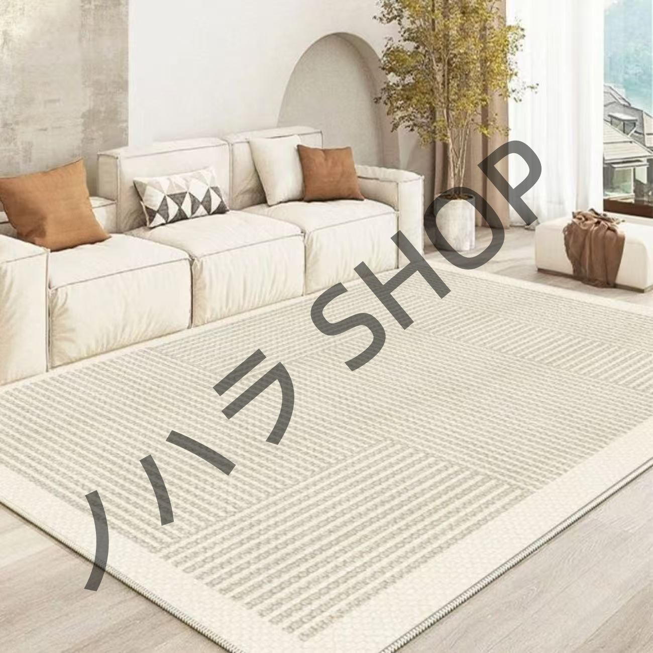 200*300cm/カーペット 滑り止め付き ラグマット ベッドルーム リビングルーム 寝室の部屋 /多機能使用 マット カーペット #A152