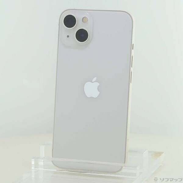 ソフマップ 〔中古品〕 iPhone13 128GB スターライト MLND3J／A SIMフリー【276】