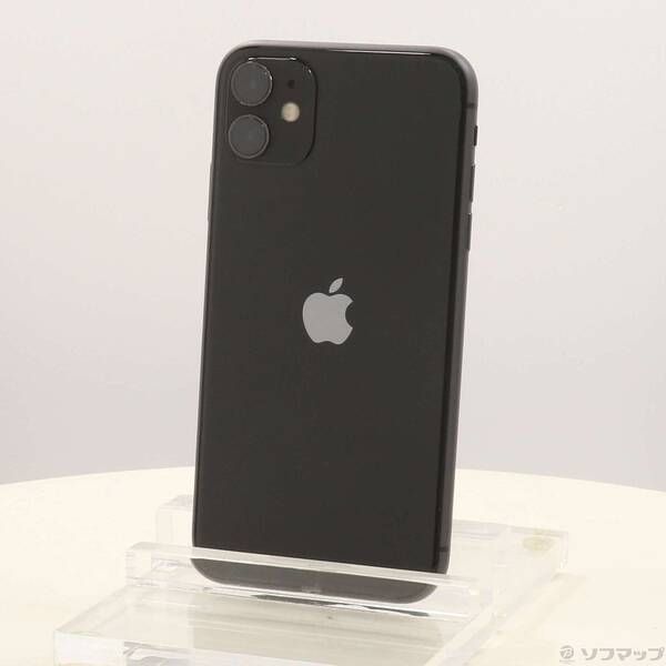 ソフマップ 〔中古品〕 iPhone11 128GB ブラック MWM02J／A SIMフリー【262】 26,014円