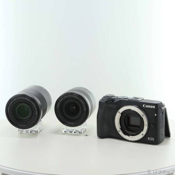 ソフマップ 〔中古品〕 EOS M3 ダブルズームキット (2420万画素／SDXC／ブラック)【262】