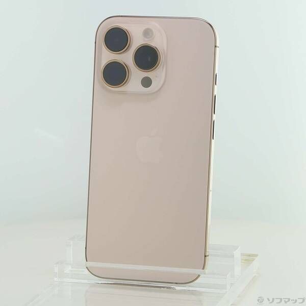 ソフマップ 〔中古品〕 iPhone16 Pro 128GB デザートチタニウム FYMX3J／A SIMフリー【305】