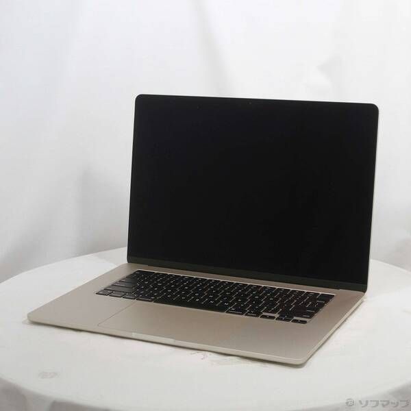 ソフマップ 〔中古品〕 MacBook Air 15.3-inch Mid-2023 MQKU3J／A Apple M2 8コアCPU_10コアGPU 8GB SSD256GB スターライト 〔26.3 Tahoe〕【258】