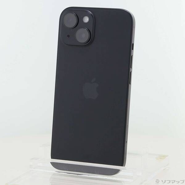 ソフマップ 〔中古品〕 iPhone15 128GB ブラック MTMH3J／A SIMフリー【305】