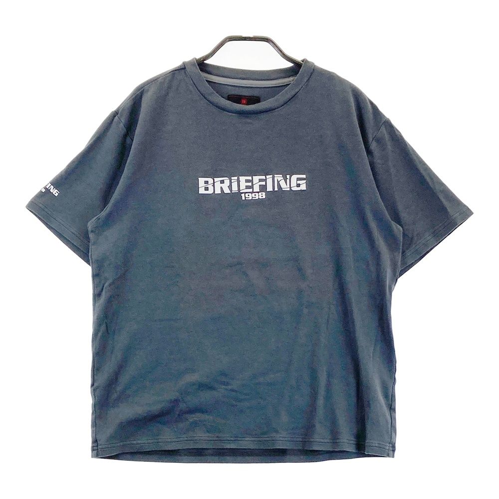 サイズ：M BRIEFING GOLF ブリーフィング 半袖Tシャツ グレー系 [240101689214] ゴルフウェア メンズ ストスト