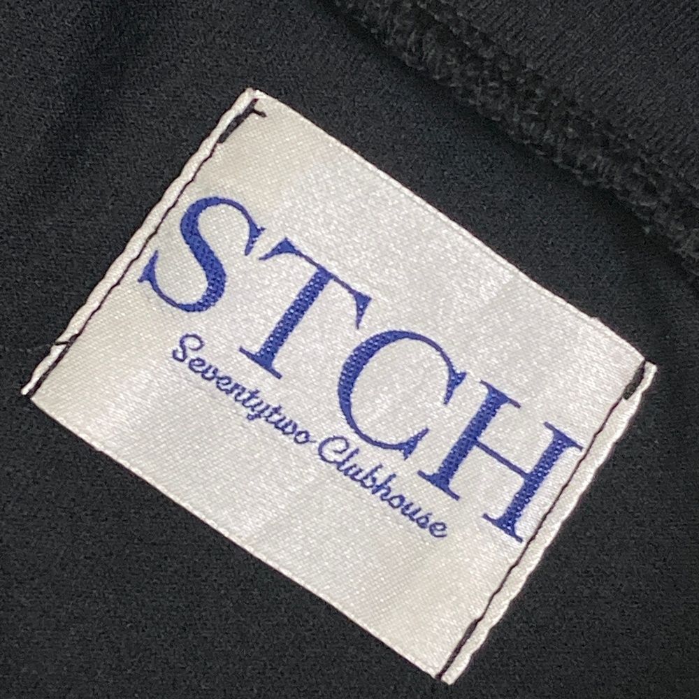 サイズ：S STCH SEVENTYTWO CLUBHOUSE ハイネック 半袖Tシャツ