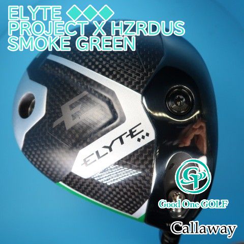 ドライバー キャロウェイ ELYTE ◆◆◆ /PROJECT X HZRDUS SMOKE GREEN/6.0/10.5 9418