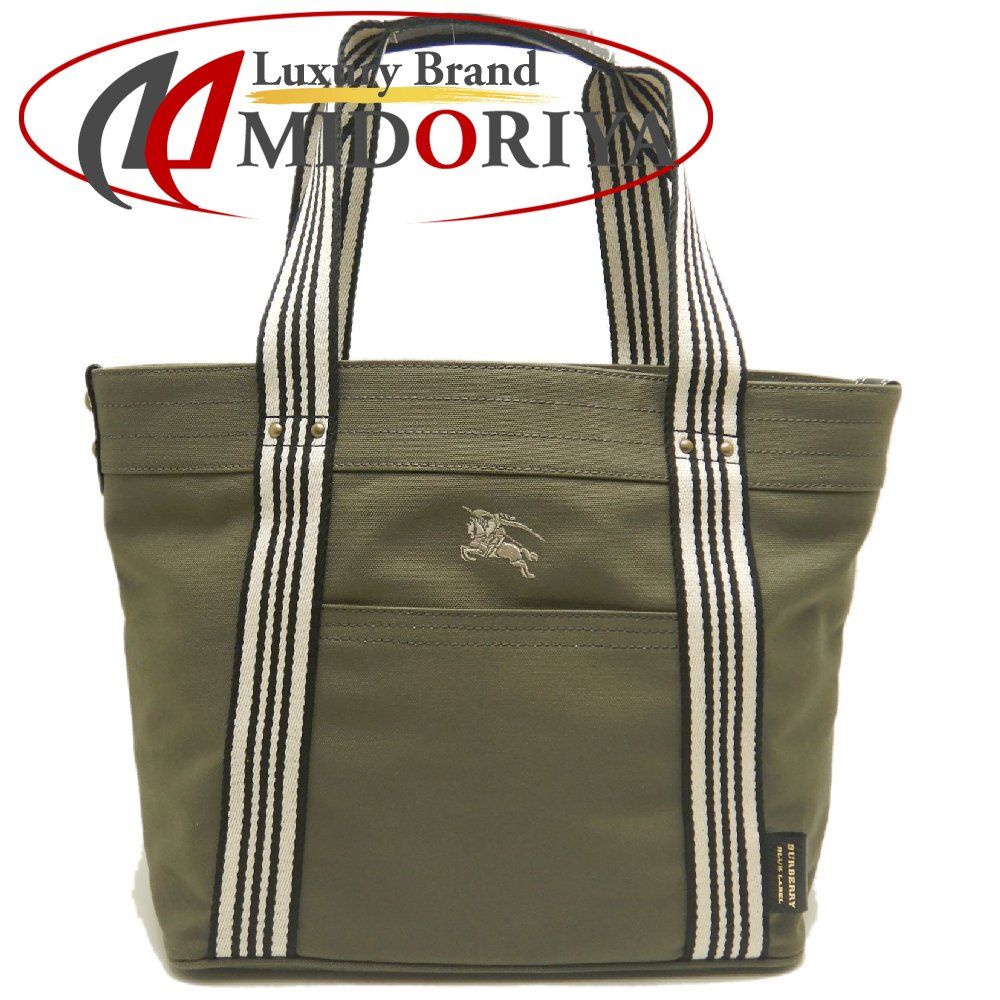 BURBERRY BLUE LABEL バーバリー ブルーレーベル 01110-14 トート BURBERRY BLUE LABEL トートバッグ カーキ