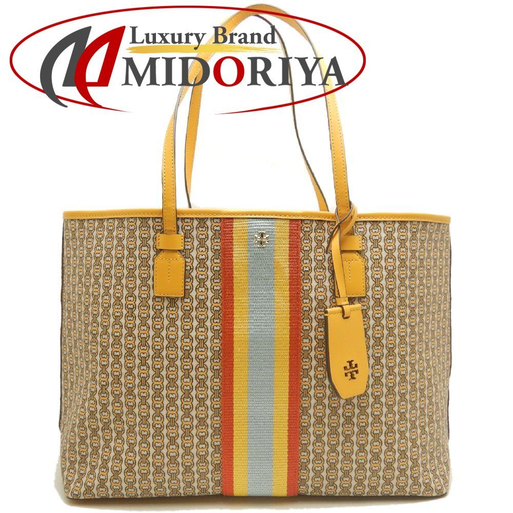 Tory Burch トリーバーチ ジェミニリンク トートバッグ コーティング