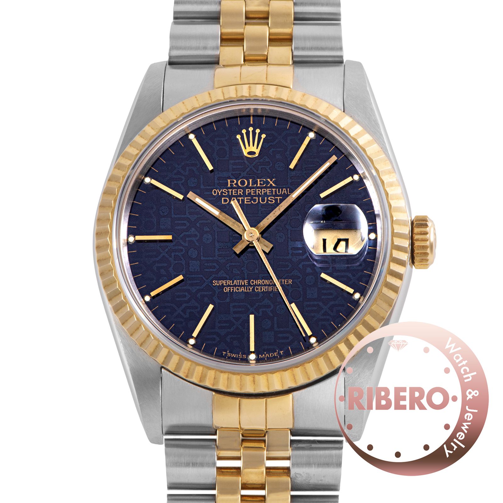ROLEX ロレックス デイトジャスト 16233 L番 Tritium プリコン SS/YG【中古】