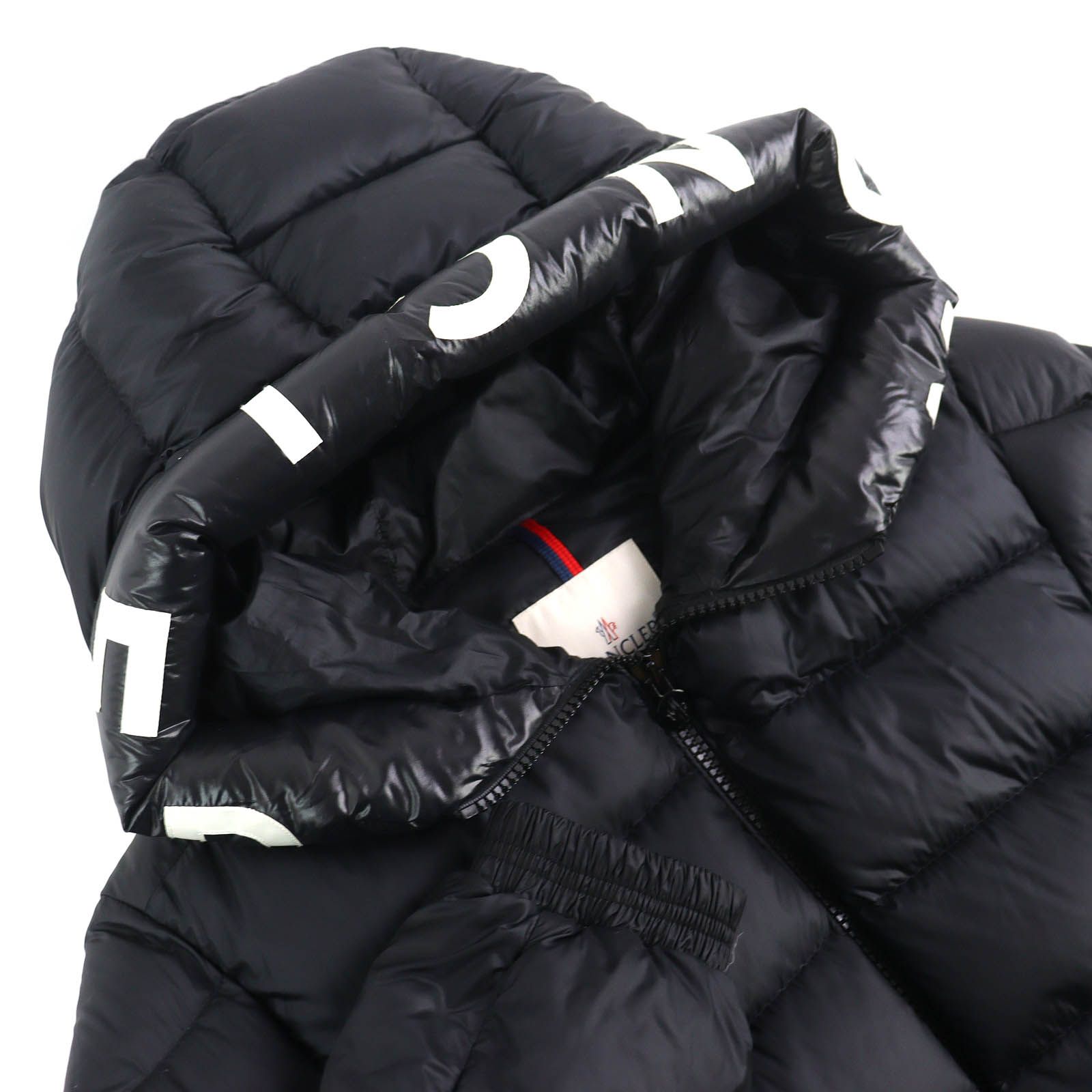 極美品△MONCLER モンクレール 2021年製 SALZMAN ロゴワッペン ロゴ 