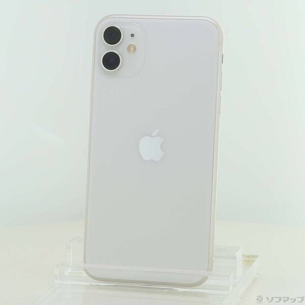 ソフマップ 〔品〕 iPhone11 64GB ホワイト MWLU2J／A SIMフリー【305