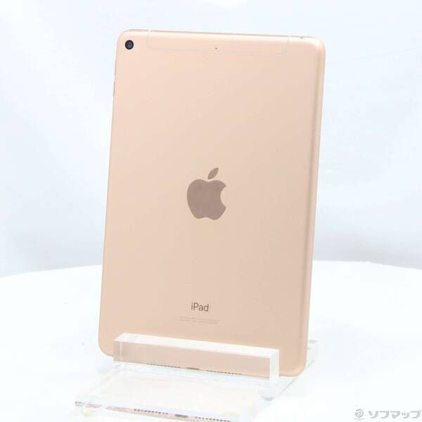 ソフマップ 〔中古品〕 iPad mini 第5世代 64GB ゴールド MUX72J/A docomoロック解除SIMフリー【196】