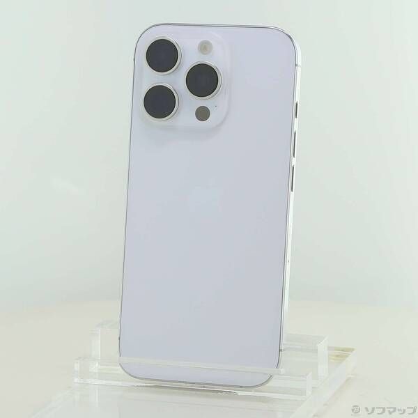 ソフマップ 〔中古品〕 iPhone16 Pro 256GB ホワイトチタニウム MYN13J／A SIMフリー【305】