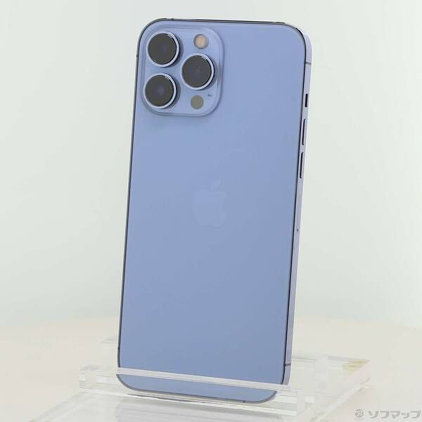 ソフマップ 〔中古品〕 iPhone13 Pro Max 256GB シエラブルー MLJD3J／A SIMフリー【196】