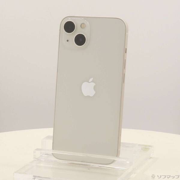 ソフマップ 〔中古品〕 iPhone13 128GB スターライト MLND3J／A SIMフリー【305】
