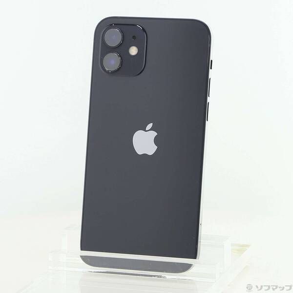 ソフマップ 〔中古品〕 iPhone12 64GB ブラック MGHN3J／A SIMフリー【276】