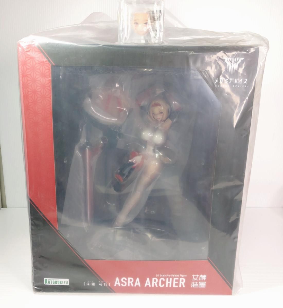 【中古未開封品】コトブキヤ メガミデバイス 朱羅 弓兵 2/1スケール 表情パーツ付き〇YR-54971〇