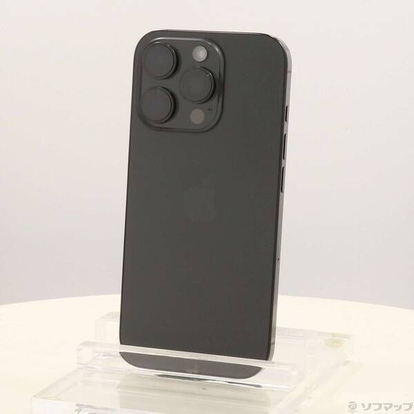 ソフマップ 〔中古品〕 iPhone16 Pro 128GB ブラックチタニウム FYMV3J／A SIMフリー【305】