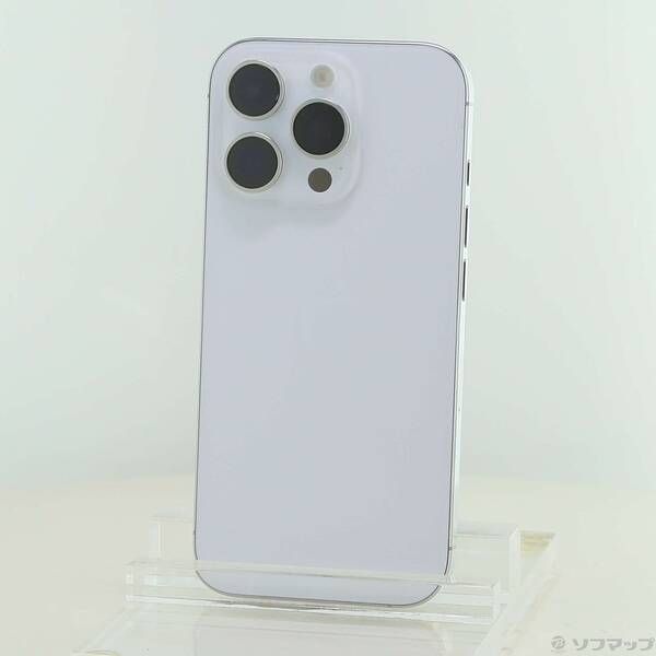 ソフマップ 〔中古品〕 iPhone16 Pro 256GB ホワイトチタニウム MYN13J／A SIMフリー【305】