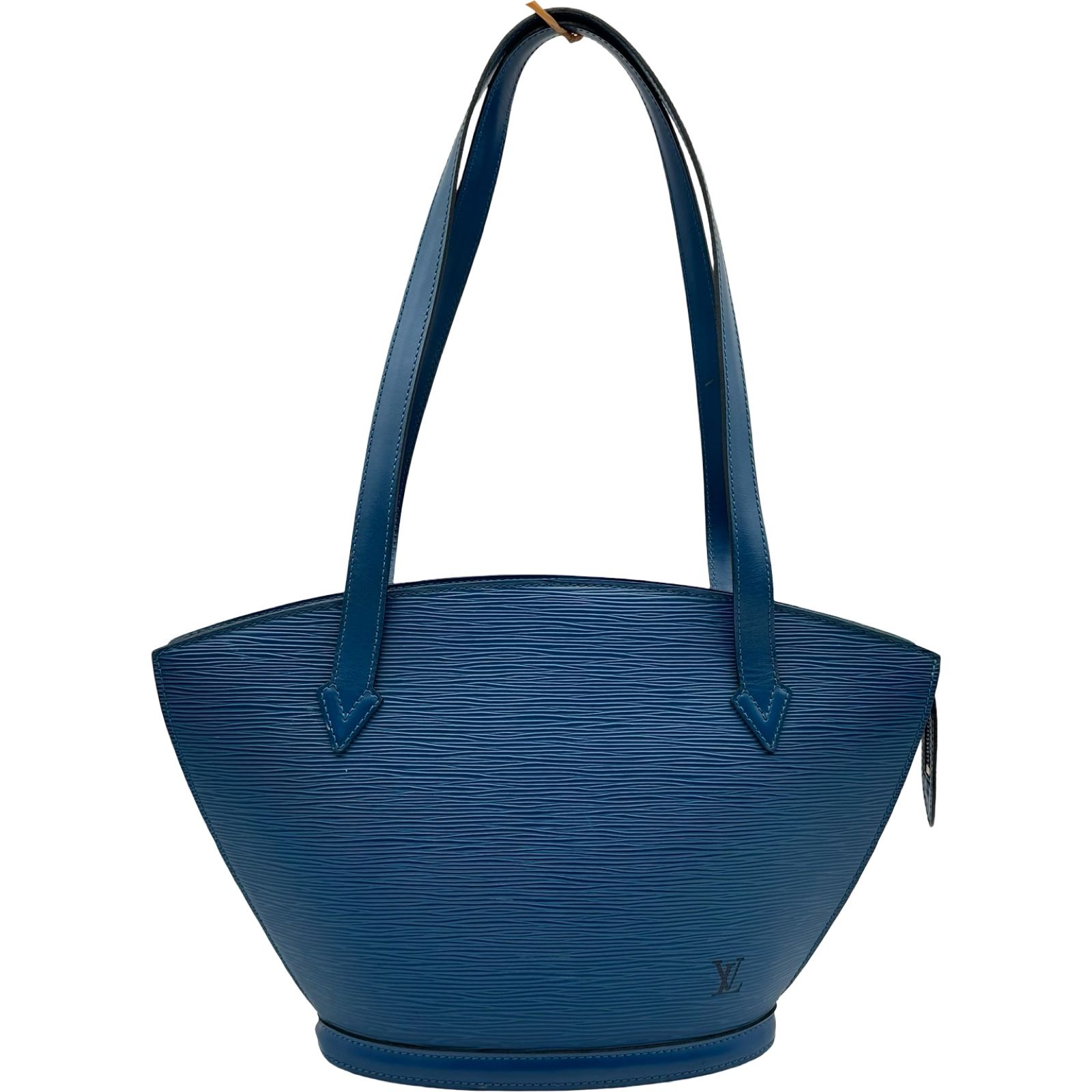 ルイ・ヴィトン LOUIS VUITTON サンジャックPM M52265 トレドブルー エピ レディース ハンドバッグ