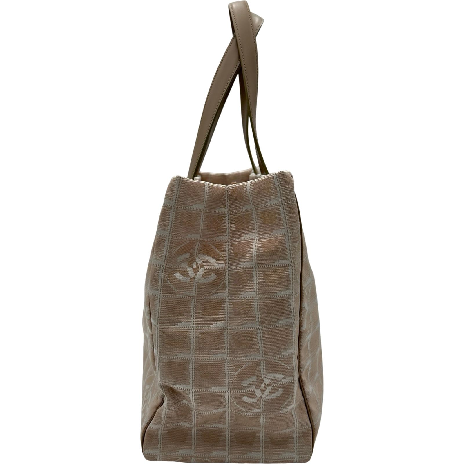 シャネル CHANEL ニュートラベルライントートMM A15991 8番台 ピンク 