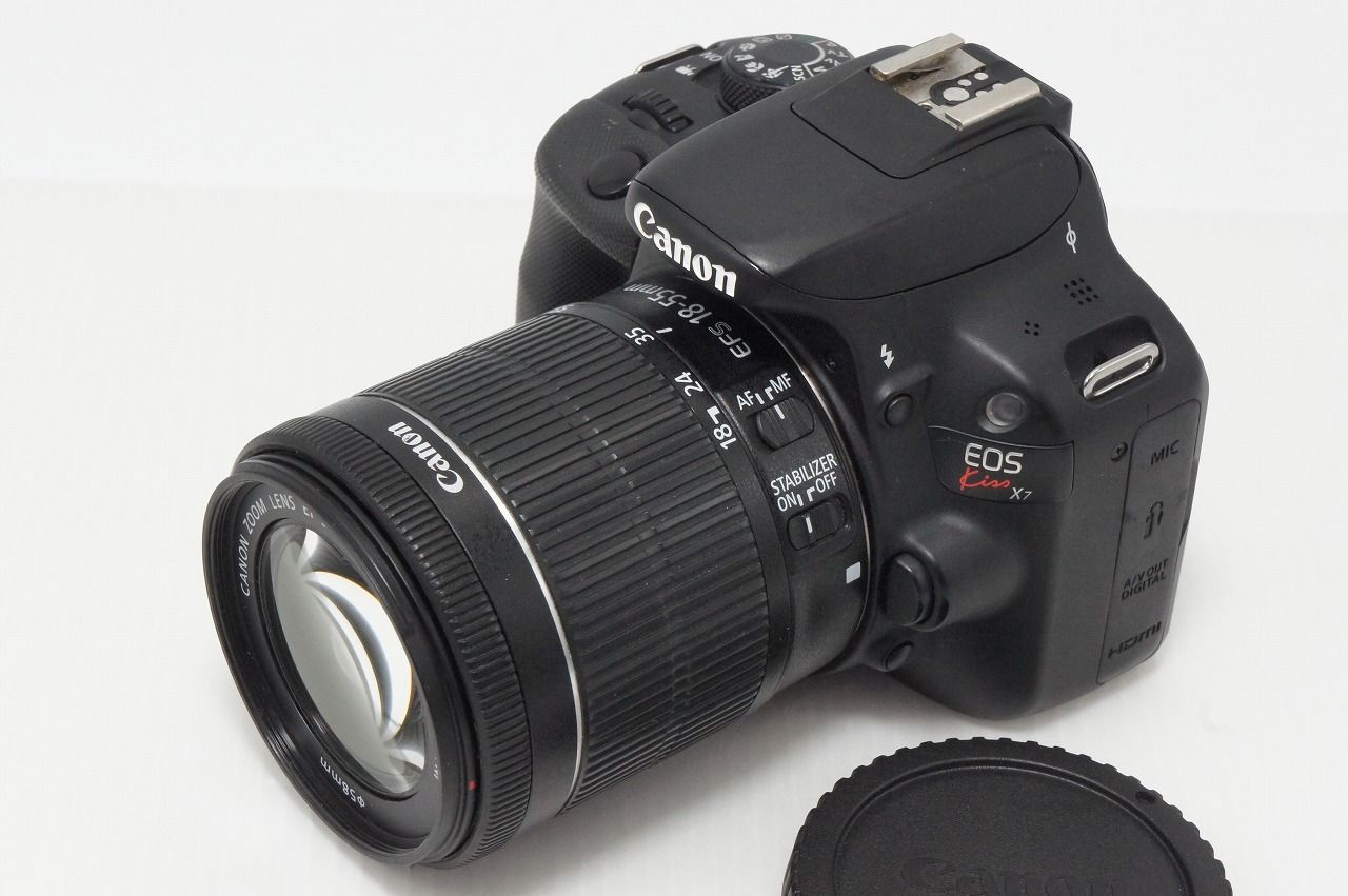 良品 Canon キヤノン EOS Kiss X7 ボディ + EF-S 18-55 IS STM レンズキット デジタル一眼レフカメラ 260514n 良品 Canon キヤノン EOS Kiss X7 ボディ + EF-S 18-55 IS STM レンズキット デジタル一眼レフカメラ 260514n
