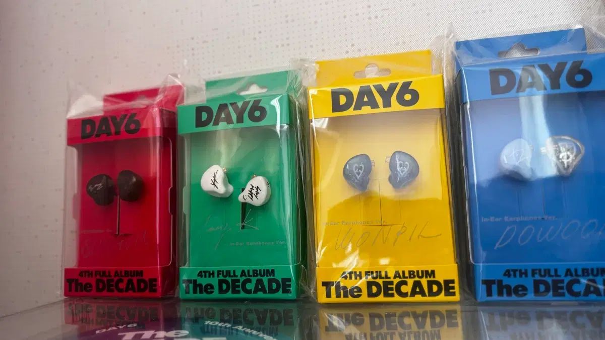 DAY6 The decade INイヤーバージョン (未開封)_돈