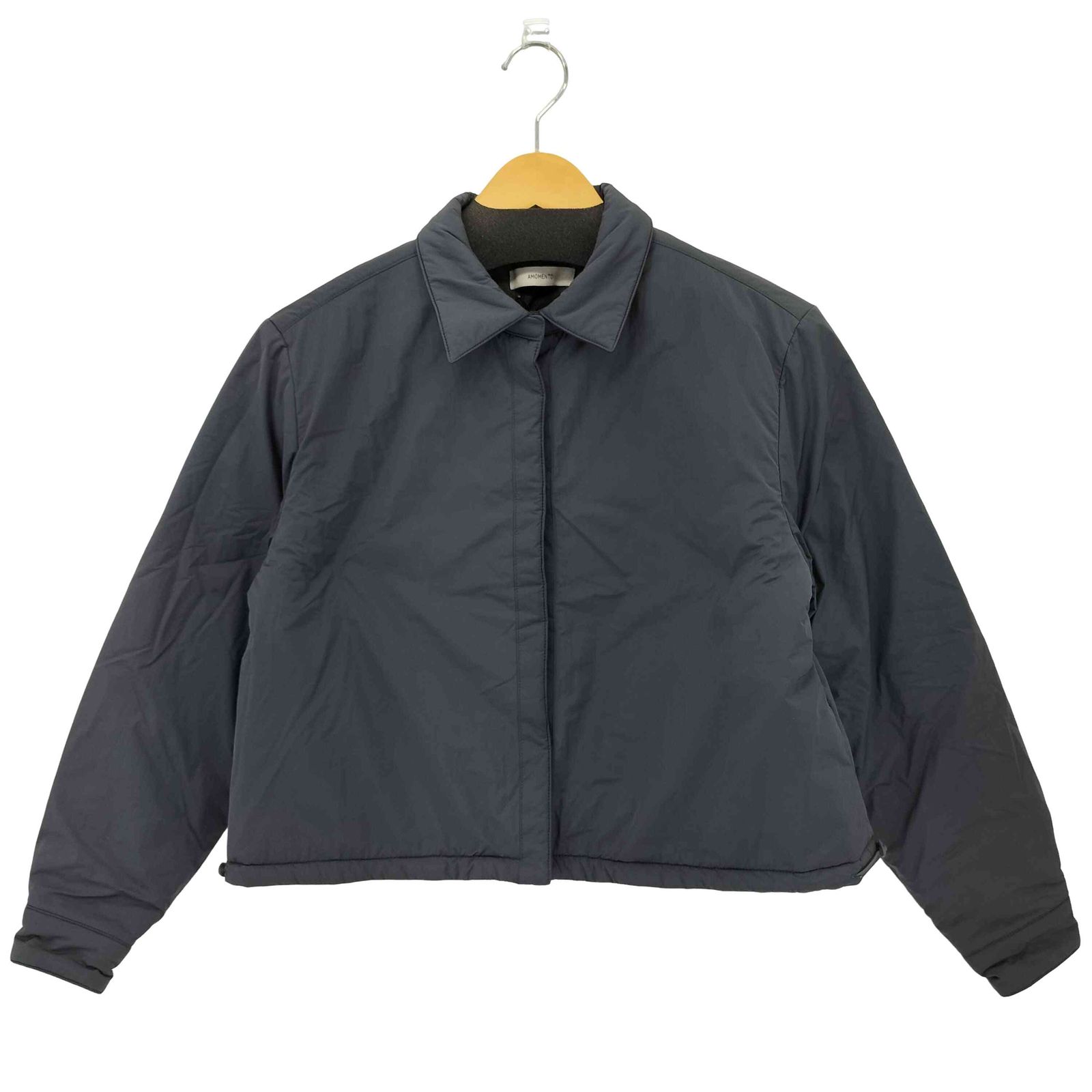 アモーメント amomento STRIPE REVERSIBLE PADDED SHIRT レディース 表記無