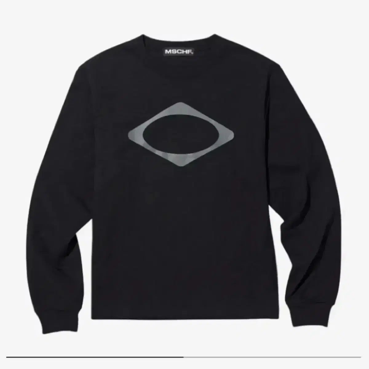 ミスチーフ RHOMBUS ロングスリーブ ブラック Lサイズ