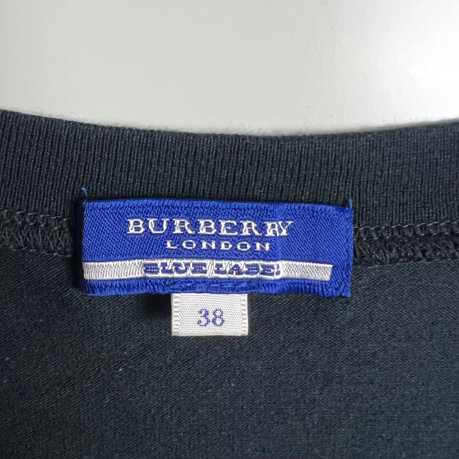 BURBERRY BLUE LABEL 00s y2k archive shoulder NOVA Tee 38 M
