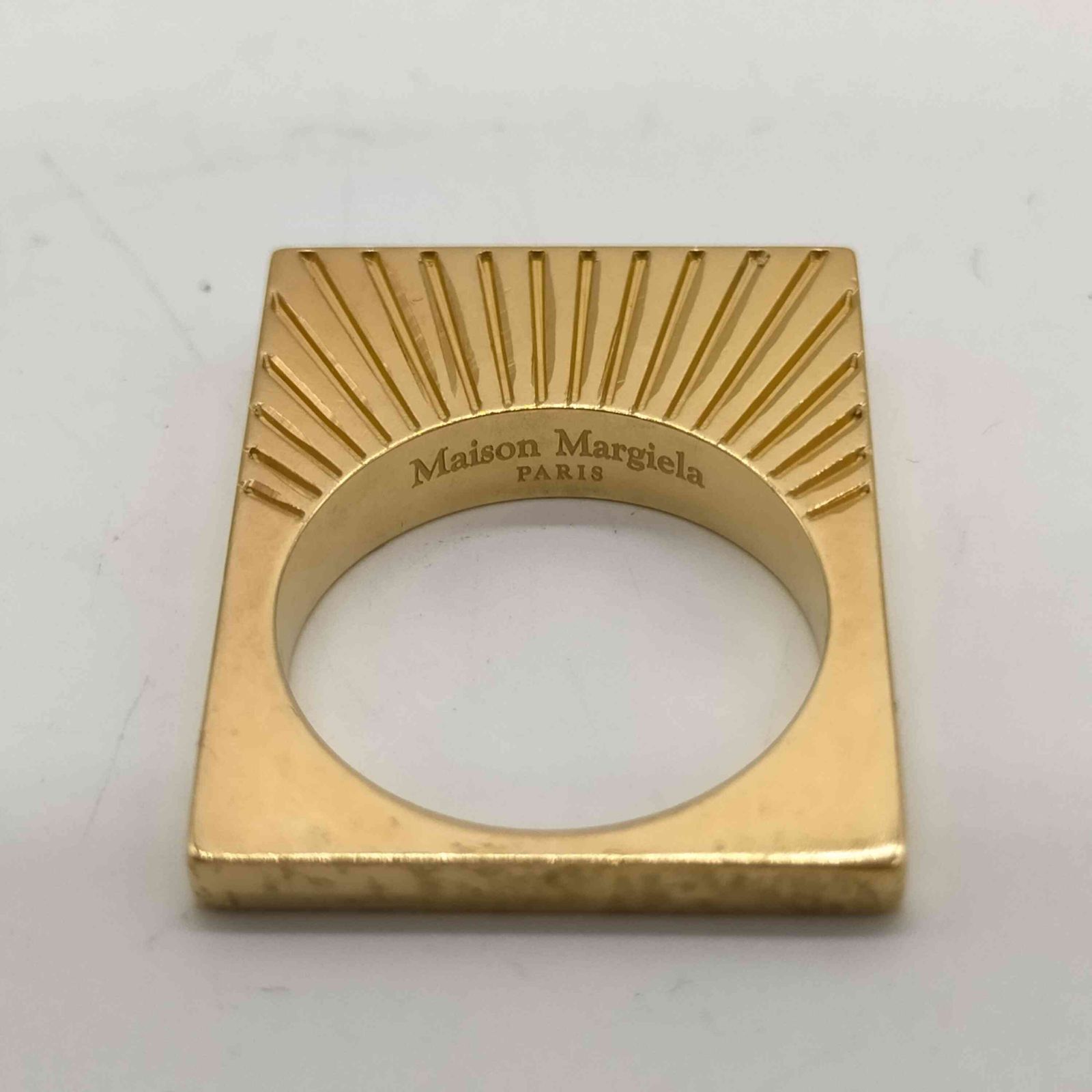 メゾンマルジェラ Maison Margiela SQUARE RING スクエア リング 