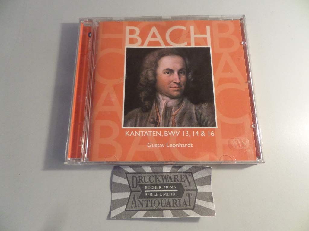 【CD】Cantatas 5:Bwv13,14 & 16