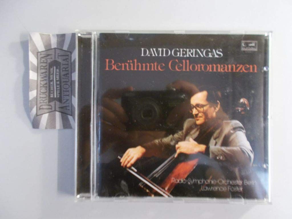 【CD】Beruehmte Celloromanze