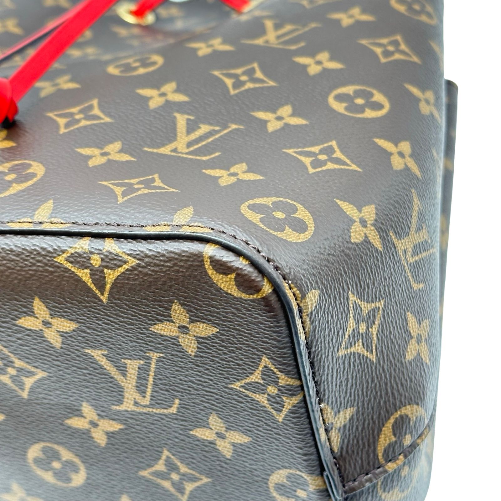 ルイ・ヴィトン LOUIS VUITTON ネオノエ M44021 ブラウン/コクリコ