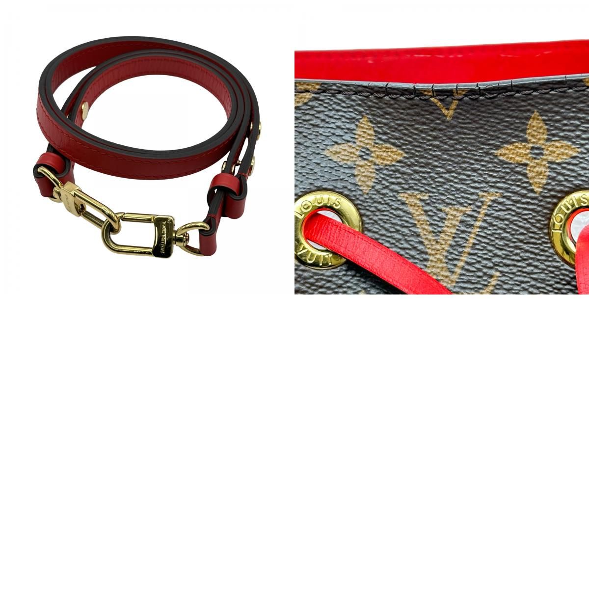 ルイ・ヴィトン LOUIS VUITTON ネオノエ M44021 ブラウン/コクリコ