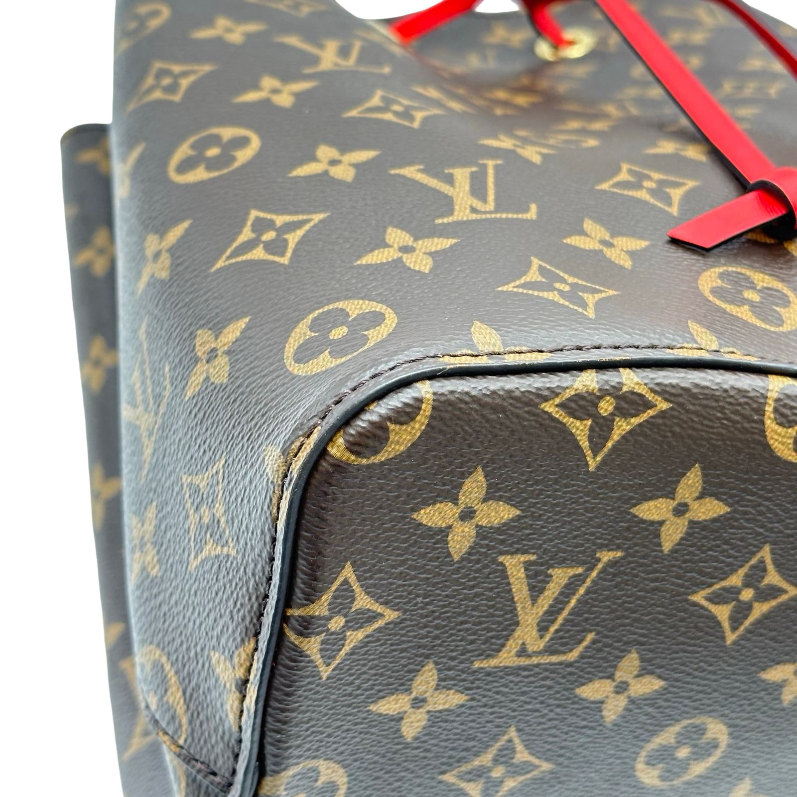 ルイ・ヴィトン LOUIS VUITTON ネオノエ M44021 ブラウン/コクリコ