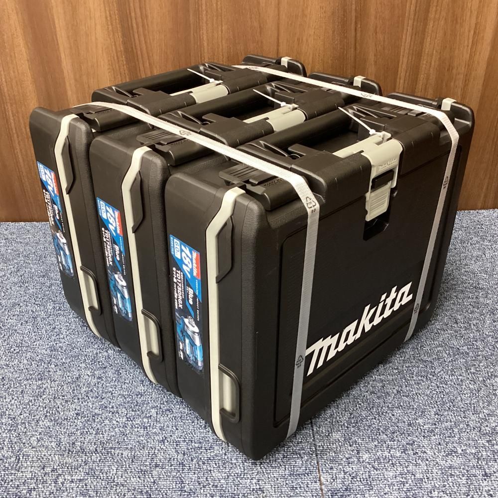 【未使用・未開封】makita/マキタ TD173DRGX 18V充電式インパクトドライバ ブルー 3台セット 【201】
