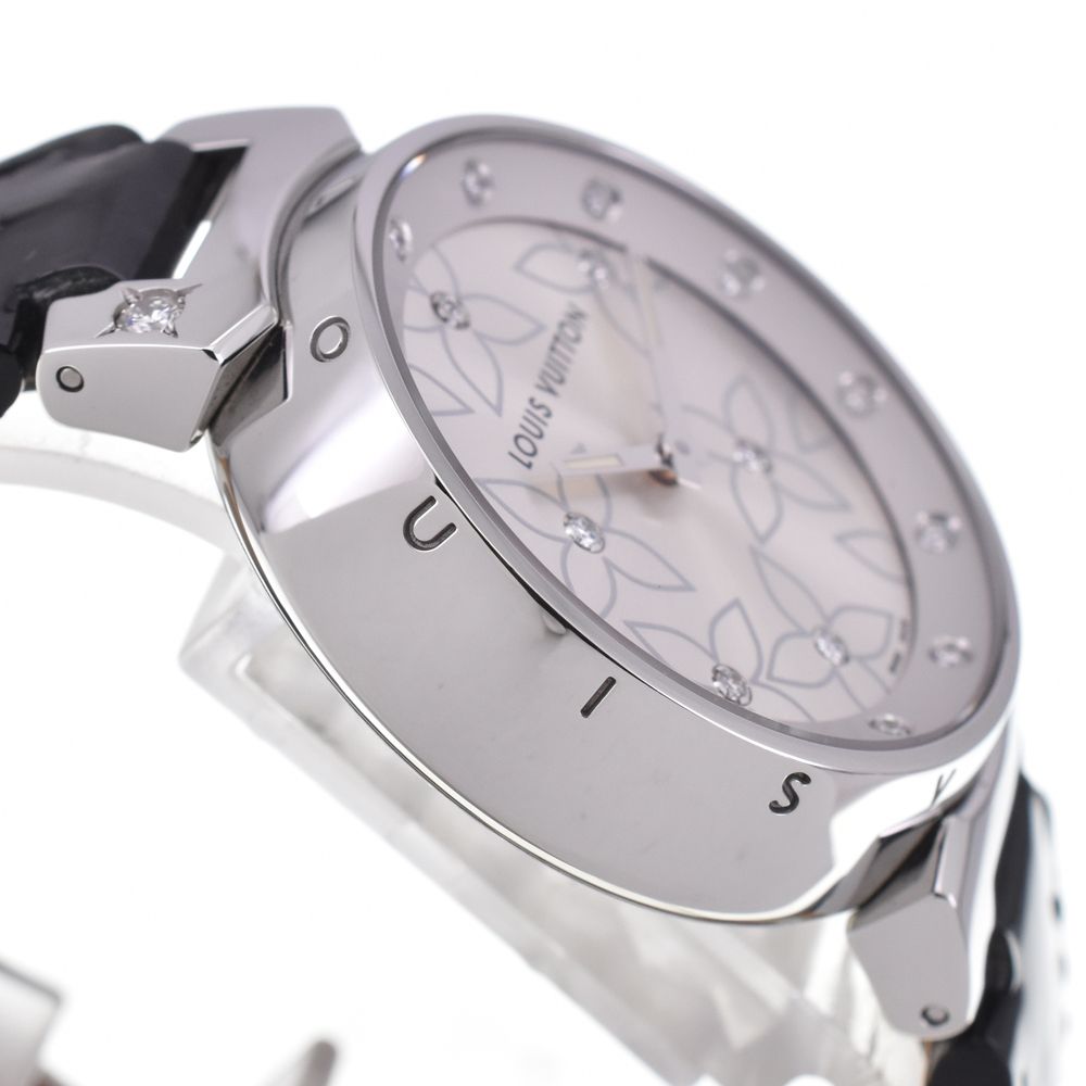 値下 ルイ・ヴィトン LOUIS VUITTON Q131F タンブール ラブリーダイヤモンド 16P ダイヤモンド レディース 美品 箱/保証書 J#144653 値下 ルイ・ヴィトン LOUIS VUITTON Q131F タンブール ラブリーダイヤモンド 16P ダイヤモンド レディース 美品 箱/保証書 J#144653